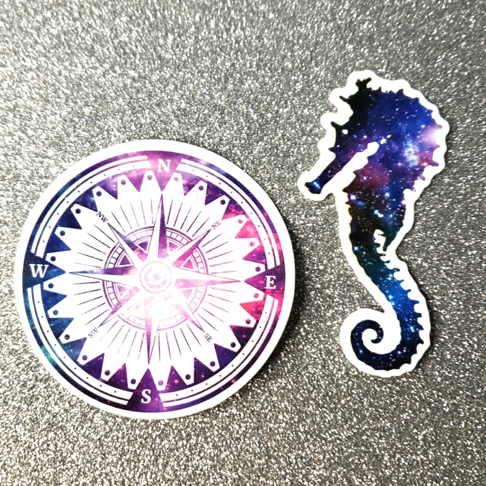 10/$10 SPACE waterproof Sticker